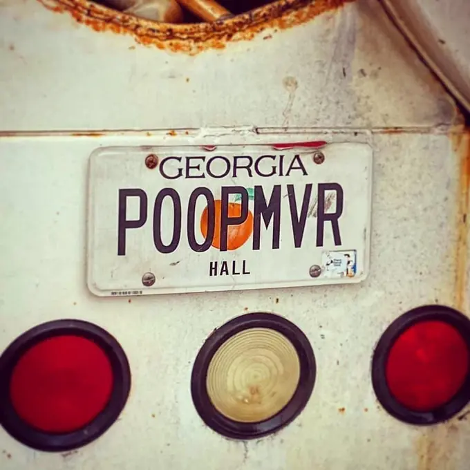 SepticRooter POOPMVR Georgia license plate